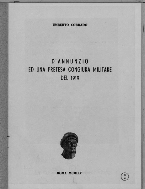 D'Annunzio ed una pretesa congiura militare del 1919